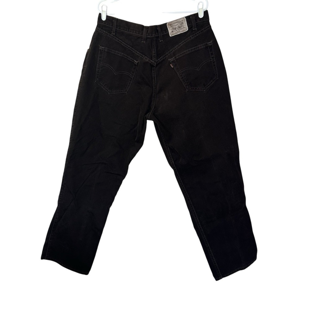 Levi's‎ 546 Vintage 90s USA Made Mens Jeans 38x30  Brown Denim Y2K Skater Grunge - Picture 2 of 14